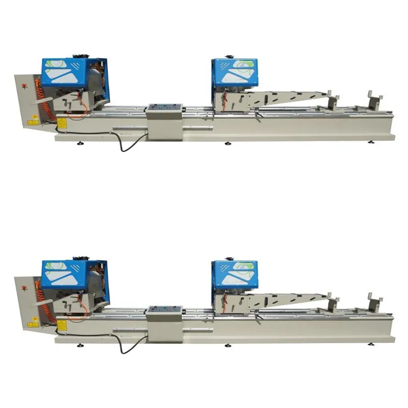 Double Head Aluminum Profile Mitre Saw Cutting Machine for 45 Degree