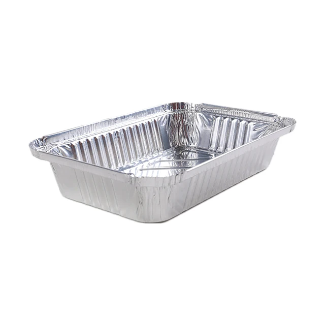 Dingyu BBQ Series Loaf Coast Fish Baking Use Aluminum Foil Container Aluminum Foil Buffet Food Container