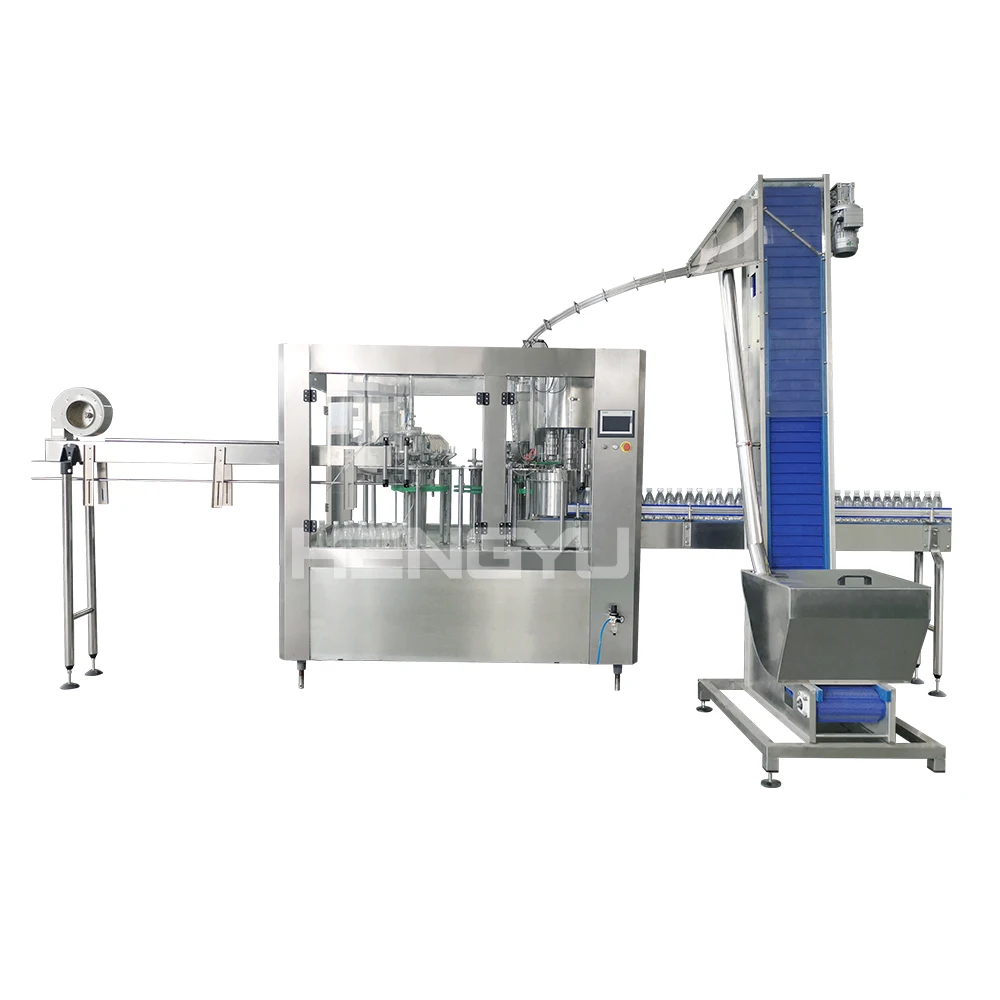 2000BPH Processing water filling bottle machine CGF 8-8-3 monoblock filler and capper