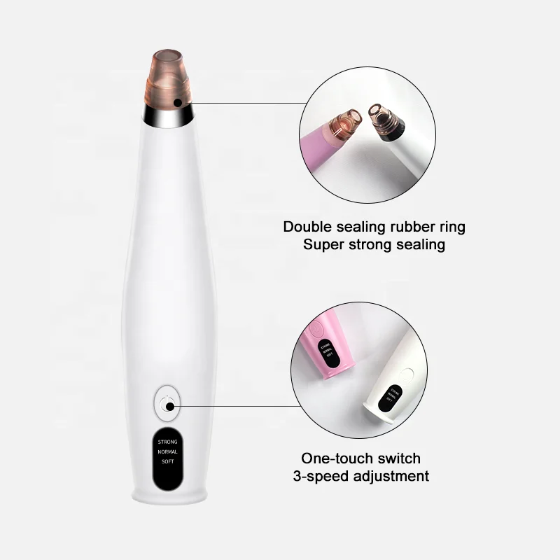 Wholesale Blackhead Remover Vacuum Beauty Device 4 in 1 Pore Cleaner Vacuum Blackhead Remover