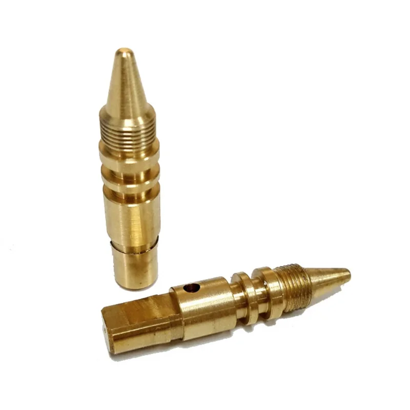 C3604 Brass copper insert nut turned parts pipe flare brake line fittings terminal block links robot communication equipment
