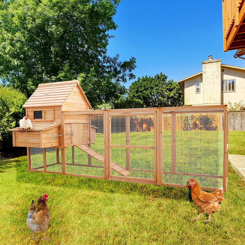 Best Seller Factory Wholesale Customize Waterproof Wood Large Chicken Coop for Sale