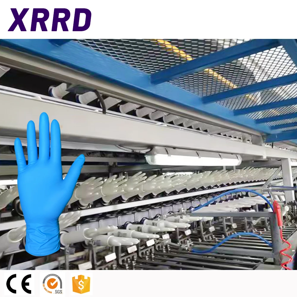 Automatic Oil Seal Trimming Machine Latex Glove Production Line with CE
