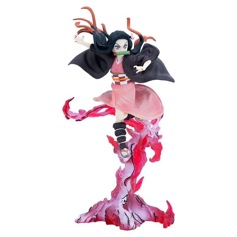 Vampire Art Nezuko Kamado Model Anime Demon Slayer Figure Kid Toys Kimetsu No Yaiba Action Figures