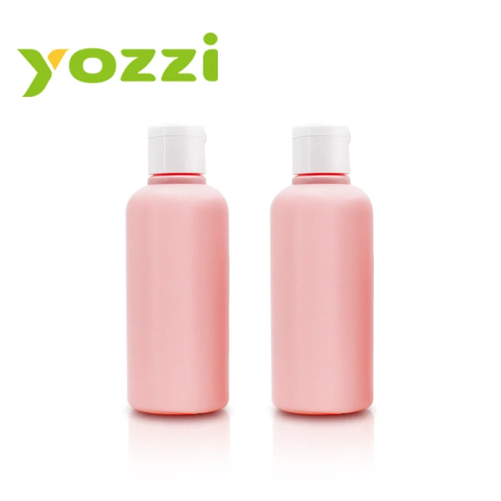 Factory Direct Supply Support Customized 100ml 3oz PE Plastic Flip Top Makeup Moisture Filling Lotion Cream Bottle