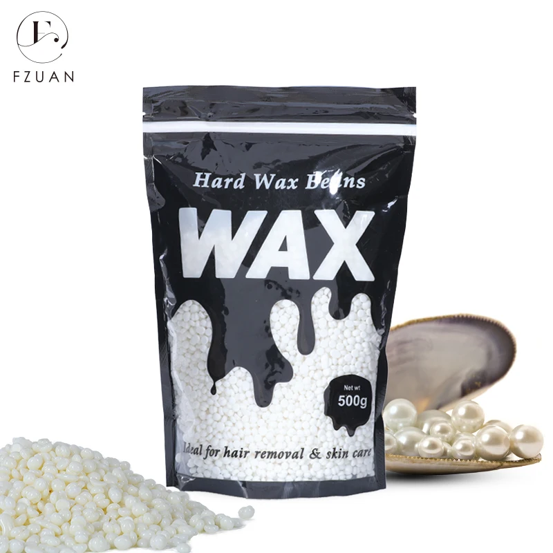 
1000g Hard Body Wax Beans, Hair Removal Brazilian bright white Depilatory Wax European Beads 