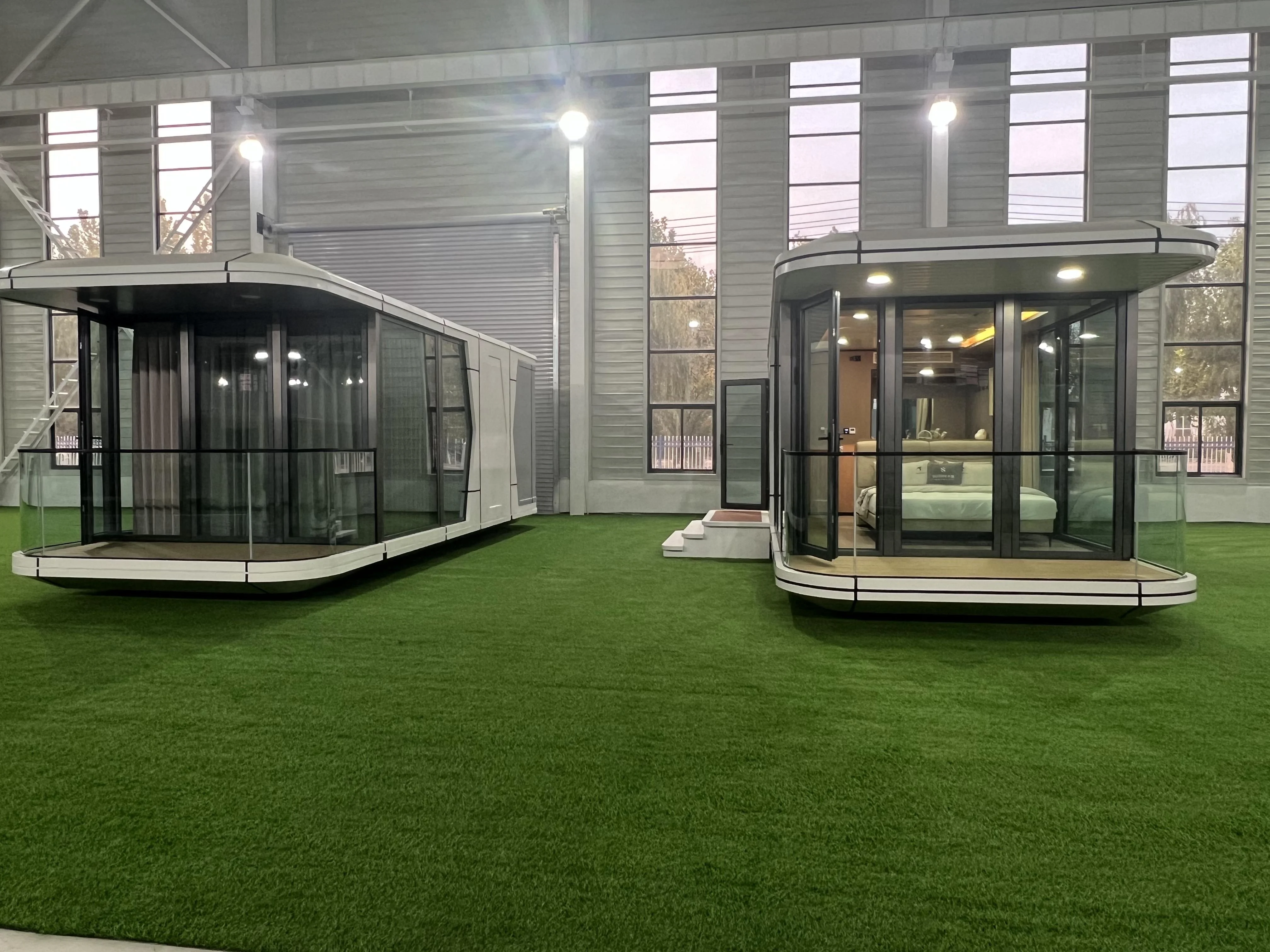 multi story three story collapsible expandable prefab radiation meters living beach shipping container house in qatar