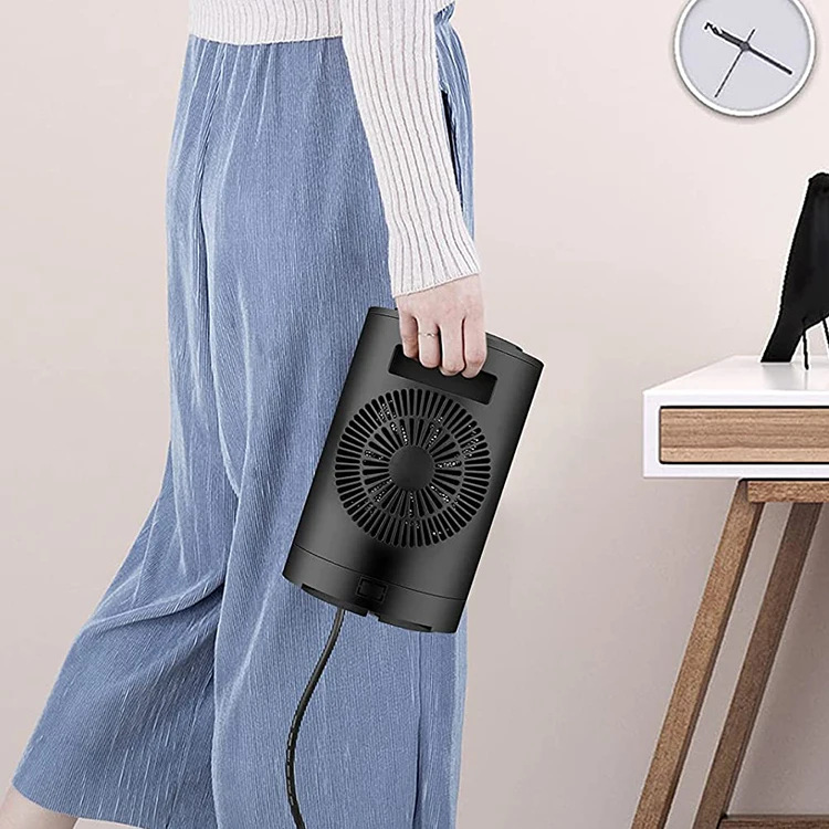 Хит продаж керамический нагреватель PTC портативный зимний теплый перезаряжаемый мини-портативный комнатный Домашний Вентилятор электрический