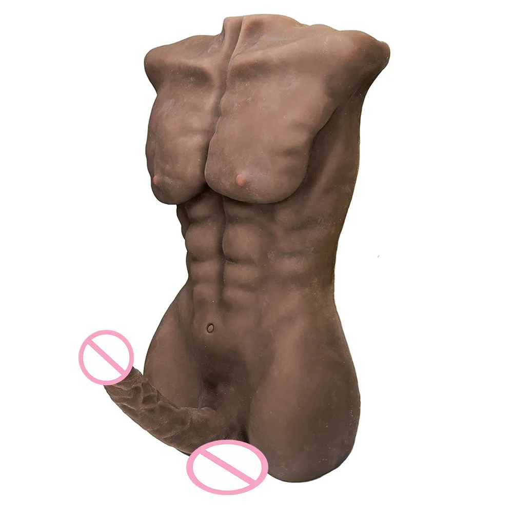 Female masturbation entity hunk man simulation entity bust male doll penis adult dildo