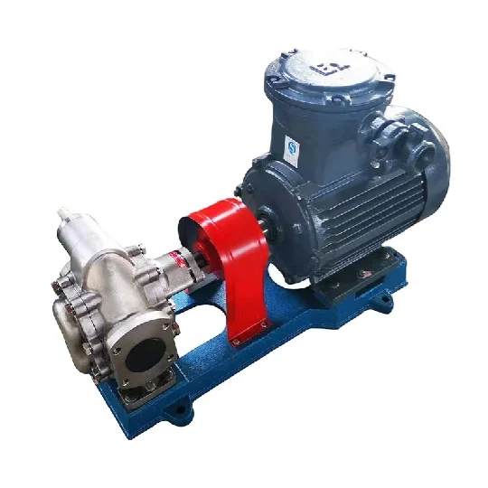 KCB gear pump price agriculture fuel tank truck oil rotary liquid gear oil pump for grease hydraulic gear pump