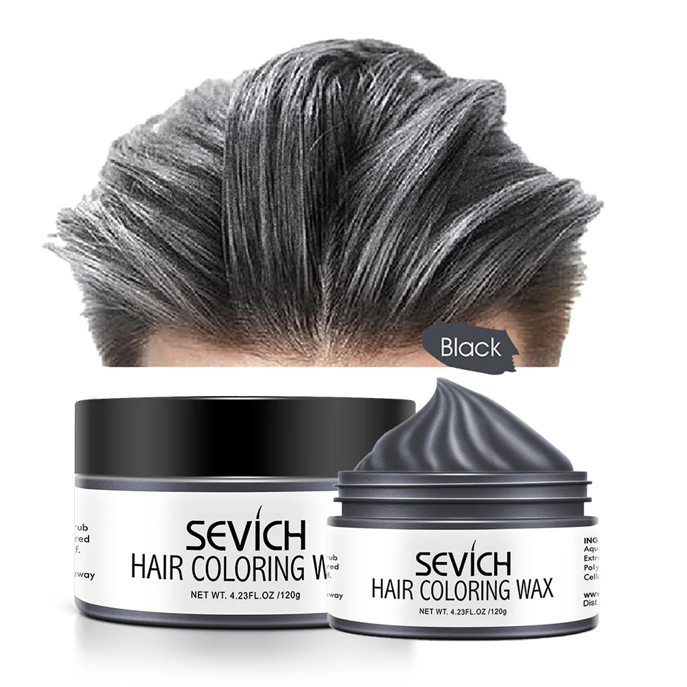 Hair Dye Color Oem Private Label Salon Professional Styling Cream Men Organic Ammonium Free Temporary Hair Color Wax