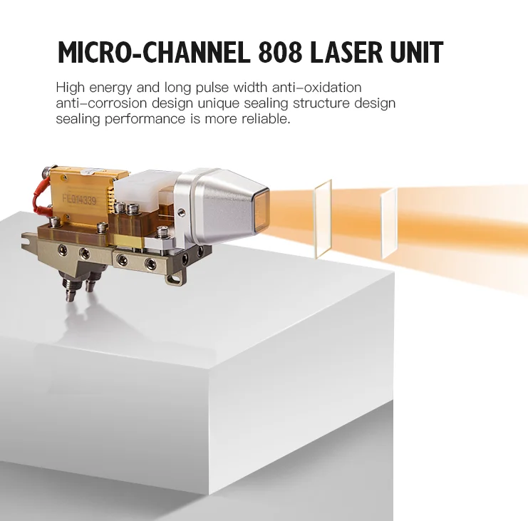 DIMEI Permanent Female Epilator 808nm Fiber Coupled Laser Diode Painless Hair Removal Machine for Sale