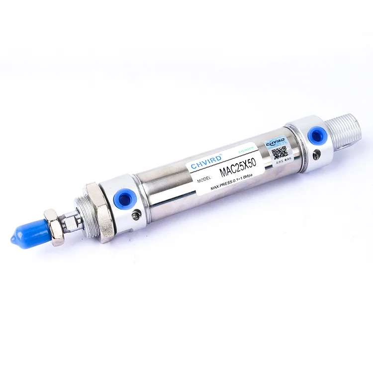 Hot selling  of MAC series mini stainless steel  Buffer pneumatic cylinder