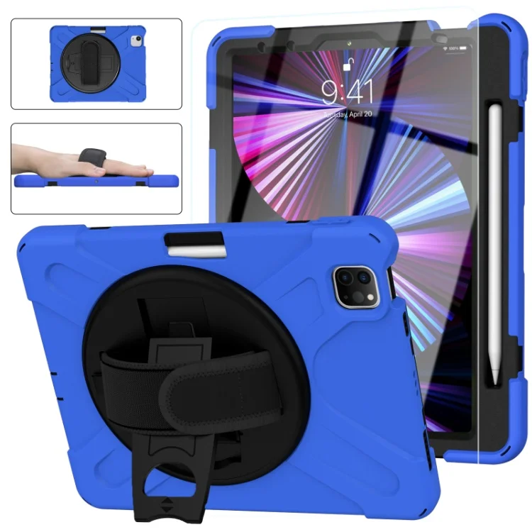New Smart Shock proof Rugged Silicone Case Tablet Cover For iPad Pro 11 inch Case 2022 2021 2020 2018 Case