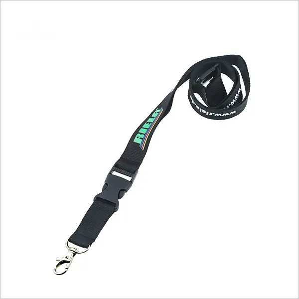 Заводская оптовая продажа, полиэстер, индивидуальный логотип, печатный шейный ремешок, шнурок