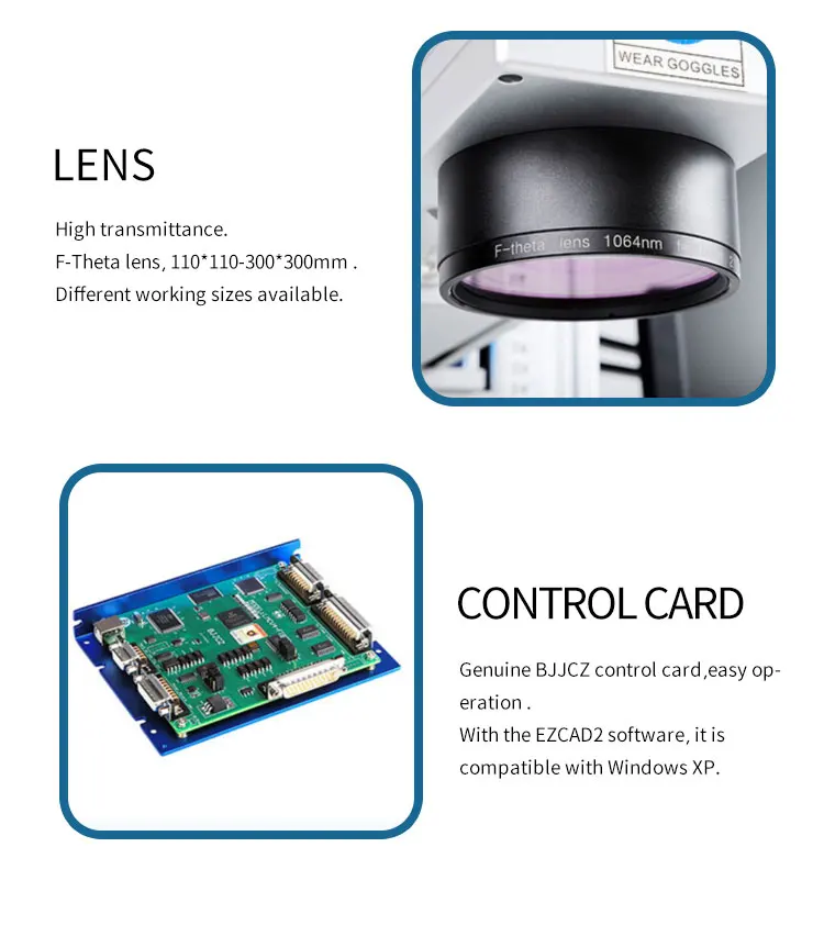 Hot Sale Flying Fiber Laser Marking Machine 30W 50W  High Speed Laser Printer for PVC Plastic Pipe