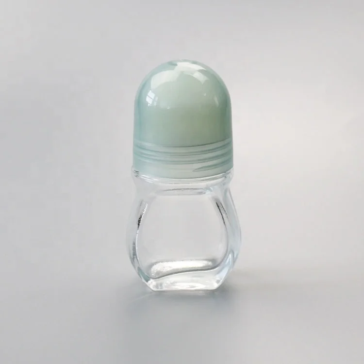 50ml roll on bottle custom glass roll on bottle fancy roll on glass bottle