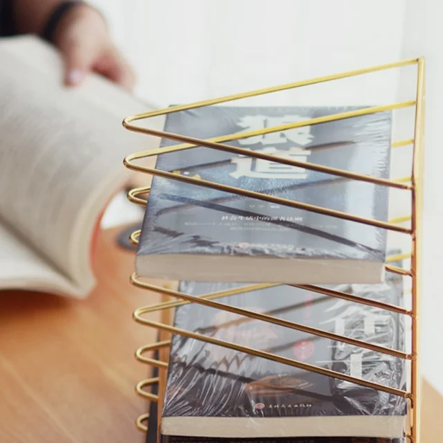 
Hot sale Metal magazine rack floor standing newspaper rack for home and office 