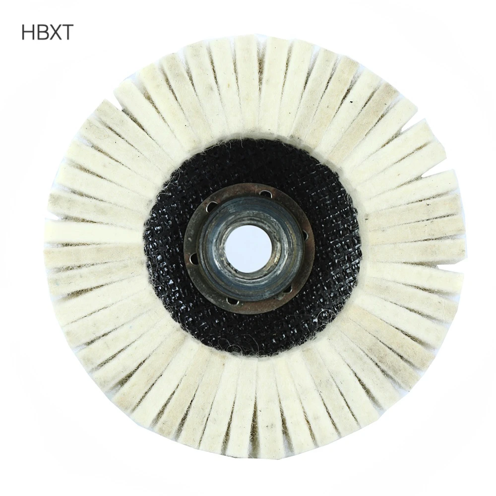 Polishing wool felt wheel thread M14 buffing wheel marble sanding buff wool felt