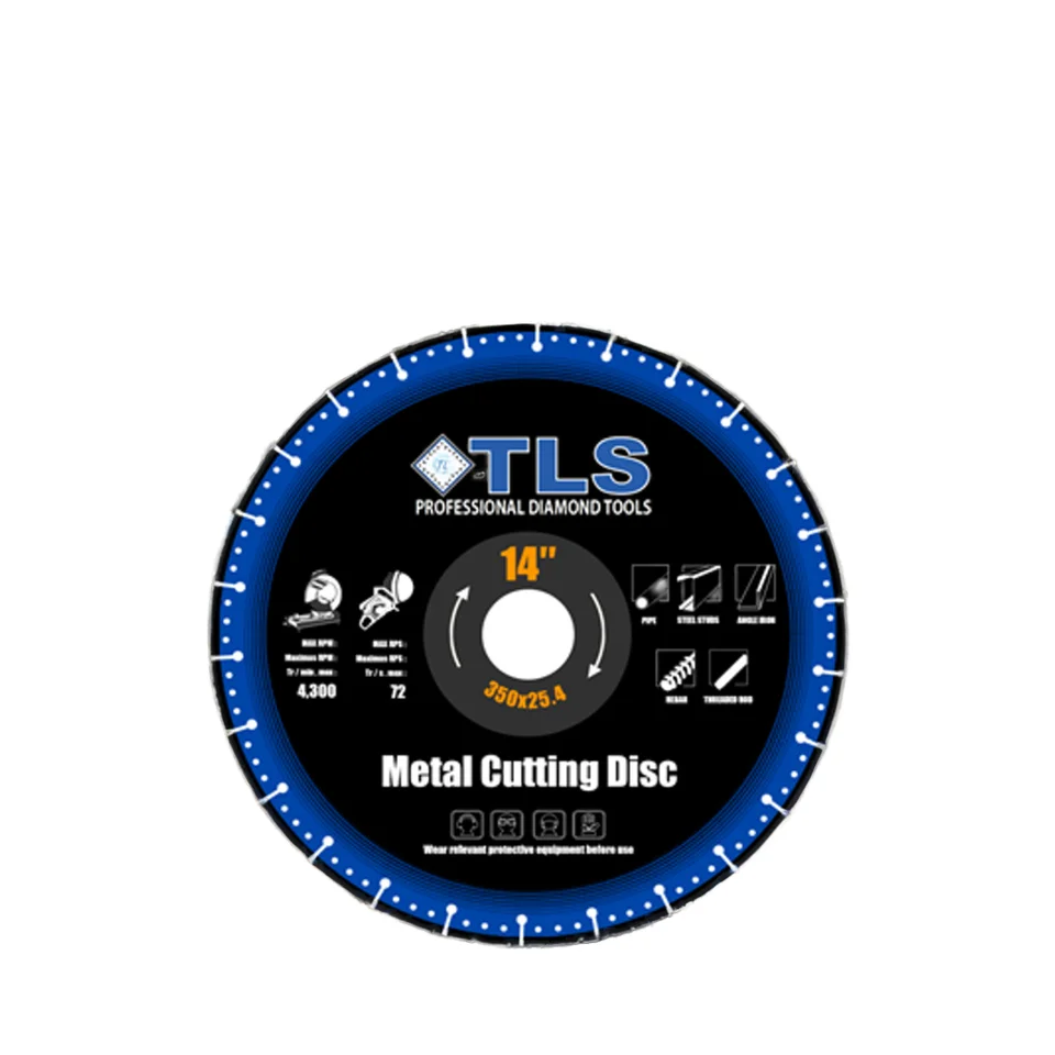 Tacar 250mm 10 Inch One-for-All Emergency Vacuum Brazed Circular Diamond Blade White Finish Cutting Metal Stone Pipe Wall OEM