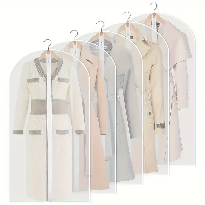 Wholesale dust covers, dust bags for clothing jackets, reusable waterproof and moisture-proof clothing cabinet storage bags