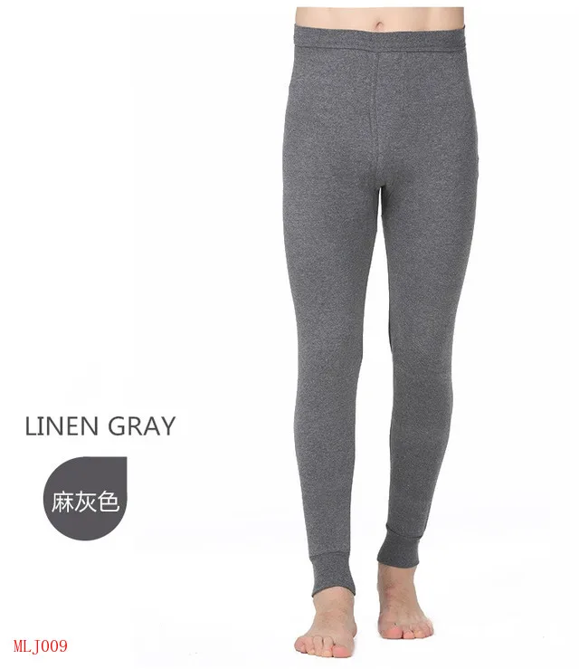 
new Autumn and winter Men long johns 100% cotton thermal underwear pants 3 colors 