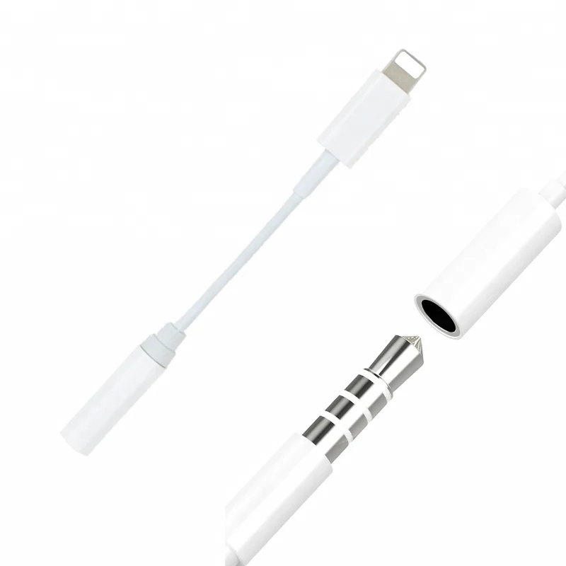  Лидер продаж на Amazon 2021 usb-кабель 3 5 мм для IPhone разъем наушников AUX-разъем переходник кабель прослушивания