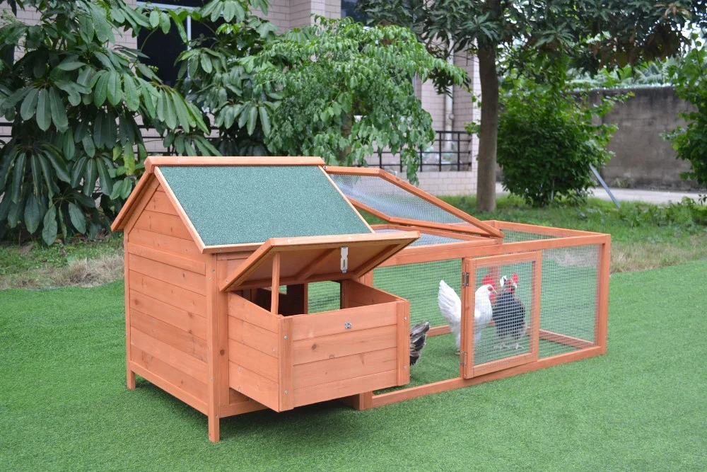 wooden chicken coop