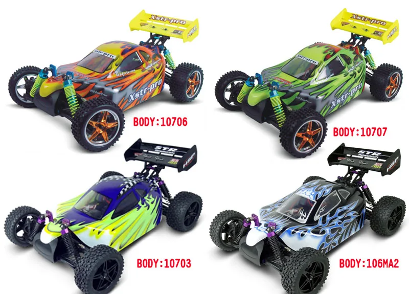 Горячая продажа HSP 94107 1/10 4WD Power RC багги