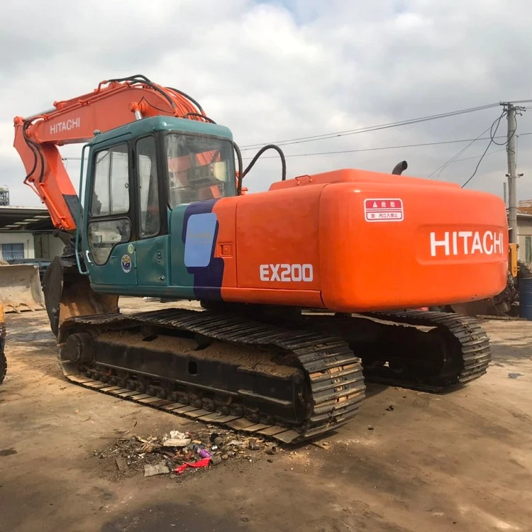 
Japanese Earth-moving Machinery Used Hitachi EX200-2 Crawler Excavator For Sale 