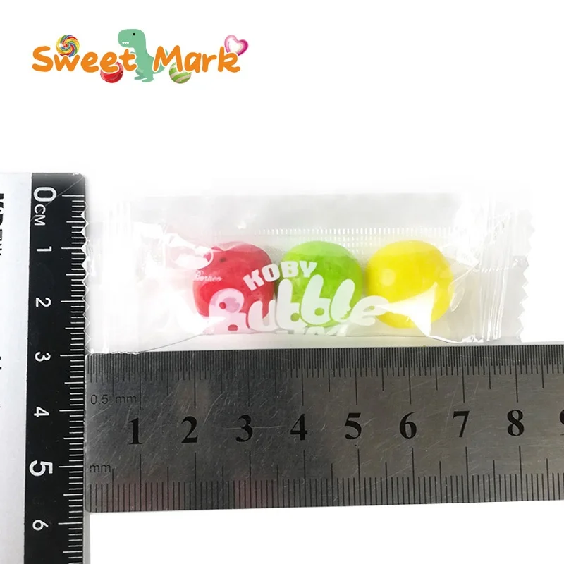 Упаковка для упаковки разноцветная смесь фруктовый вкус мини халяльная пузырьковая