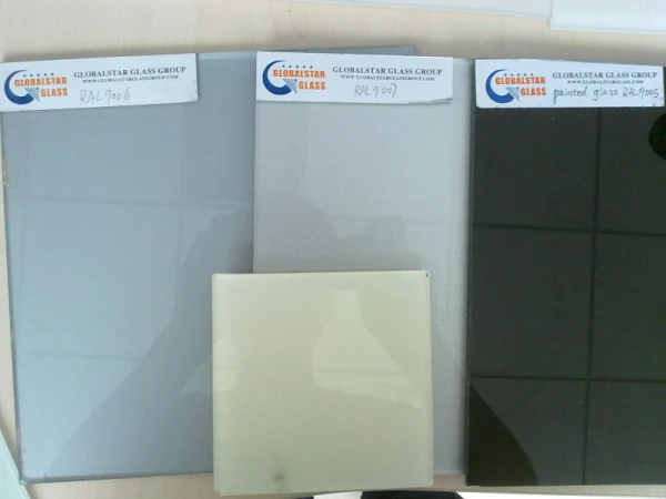 Hot Sale 4mm/5mm/6mm Yellow/Red/White Decorative Glass Paint Glass for Home