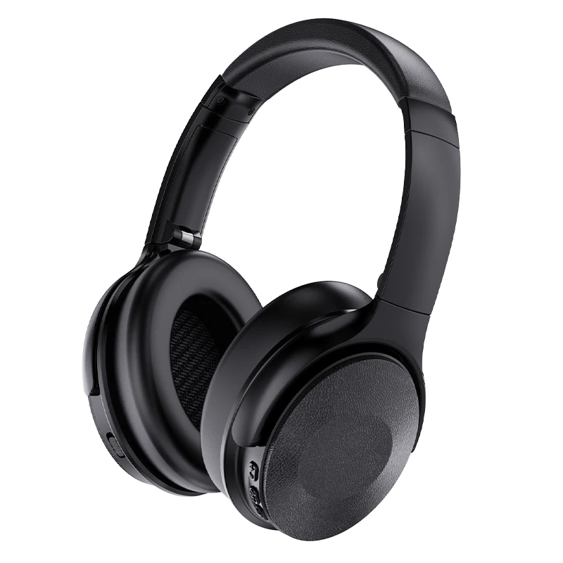 Fast charging  Over-Ear  Wireless Headset with Micro-USB and 3.5 Audio Cable - Black headset