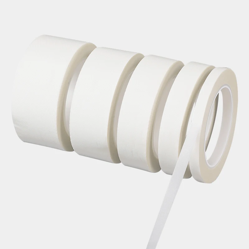 High Quality Insulation Fiber Glass Cloth High Heat PET Tape Automotive Masking Electrical Cables Cables Durable Silicone