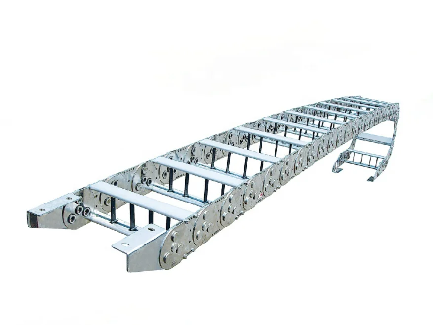 Bridge Type Drag Chain Flexible Cable Carrier Hose Carrier Track For Factory