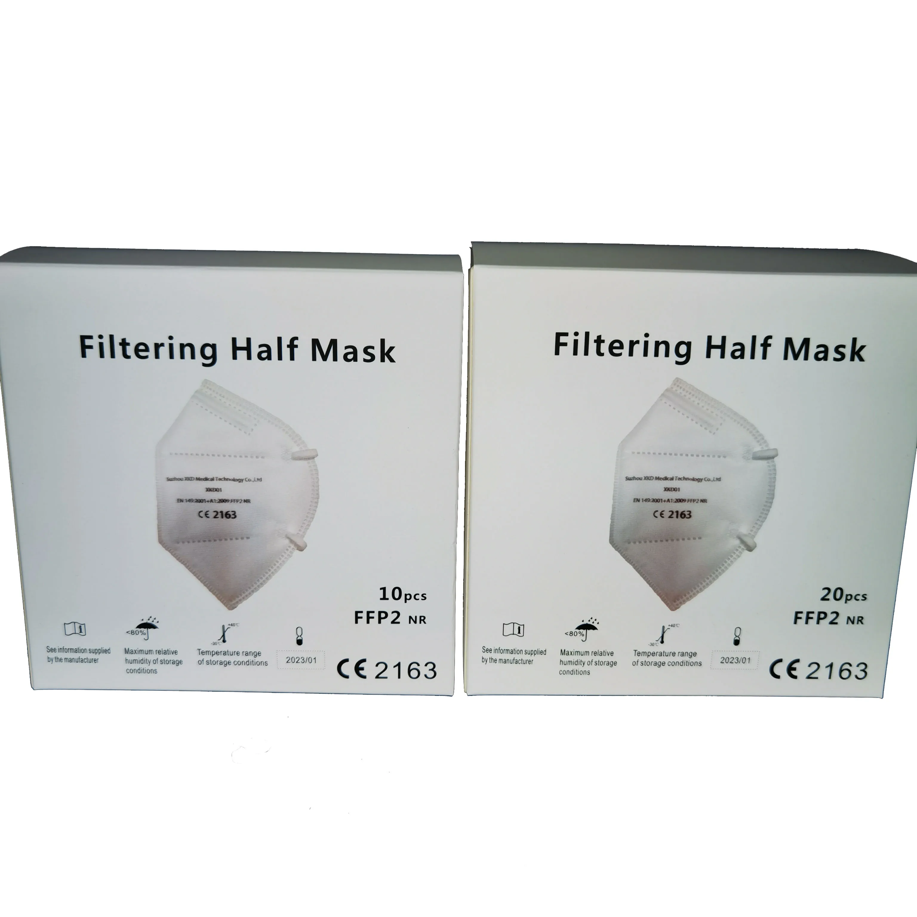 5 слоев материала на ушных петлях одноразовая Нетканая маска для лица против пыли маски ffp2 защитная маска для одноразового использования