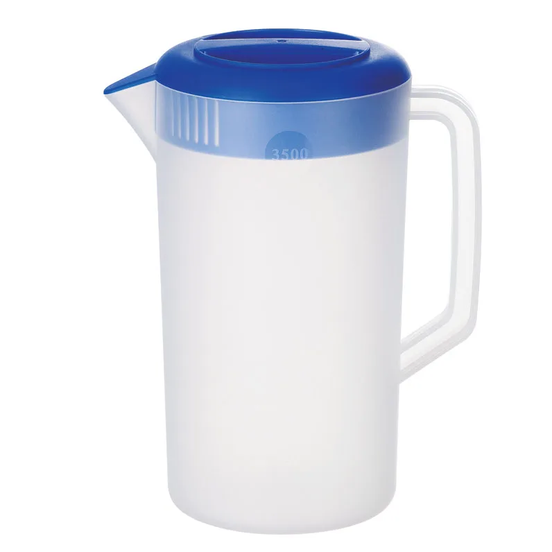 3.5L Polycarbonate Water Pitcher 1 Gallon PC Water Jug Frosted 1 Gallon Plastic Jugs