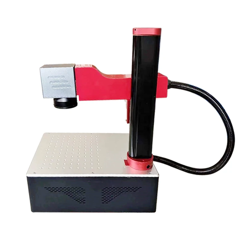 Hot Sale Best Quality Metal Laser Engraving Cabinet Integrated 20w 30w Fiber Marking Machine
