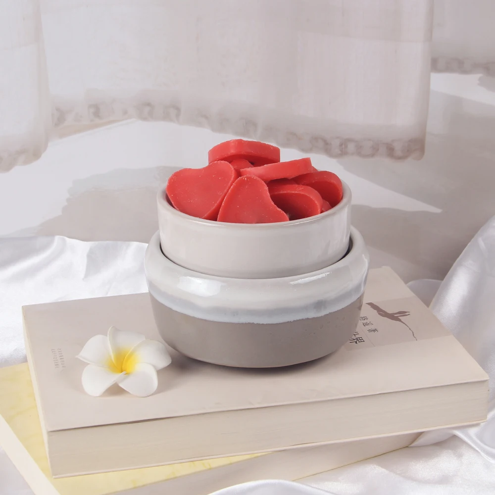 Ceramic Wax Melt Warmer Candle Wax Warmer 3-in-1 Candle Warmer for Scented Wax Burner Electric Candle Melter for Home Melter