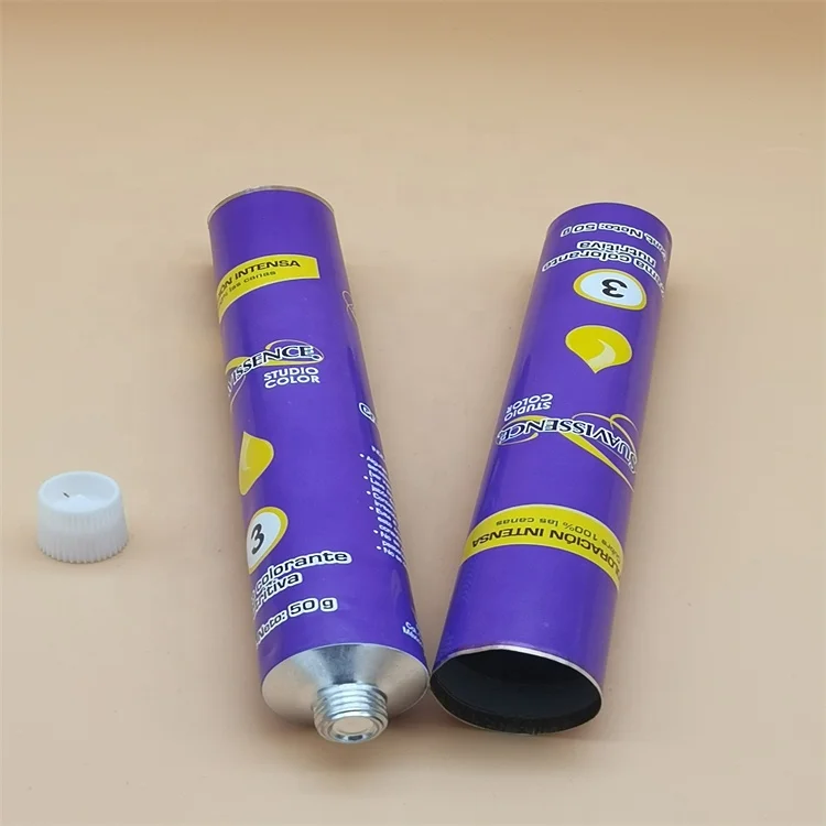 Aluminum Tubes Cosmetic For 30ml Aluminum Hand Cream Soft Tubes With Toothpaste Aluminum Tubes