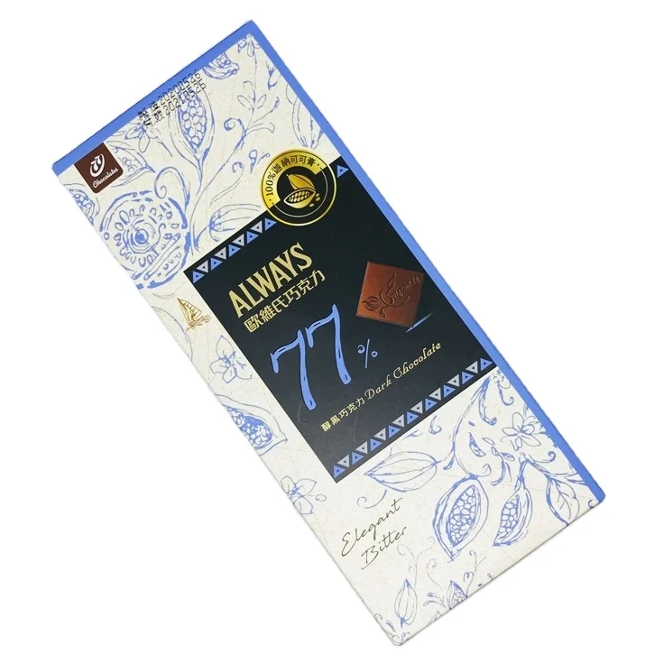 ASIAN SNACKS 77% ALWAYS CHOCO DARK CHOCOLATE CONFECTIONERY
