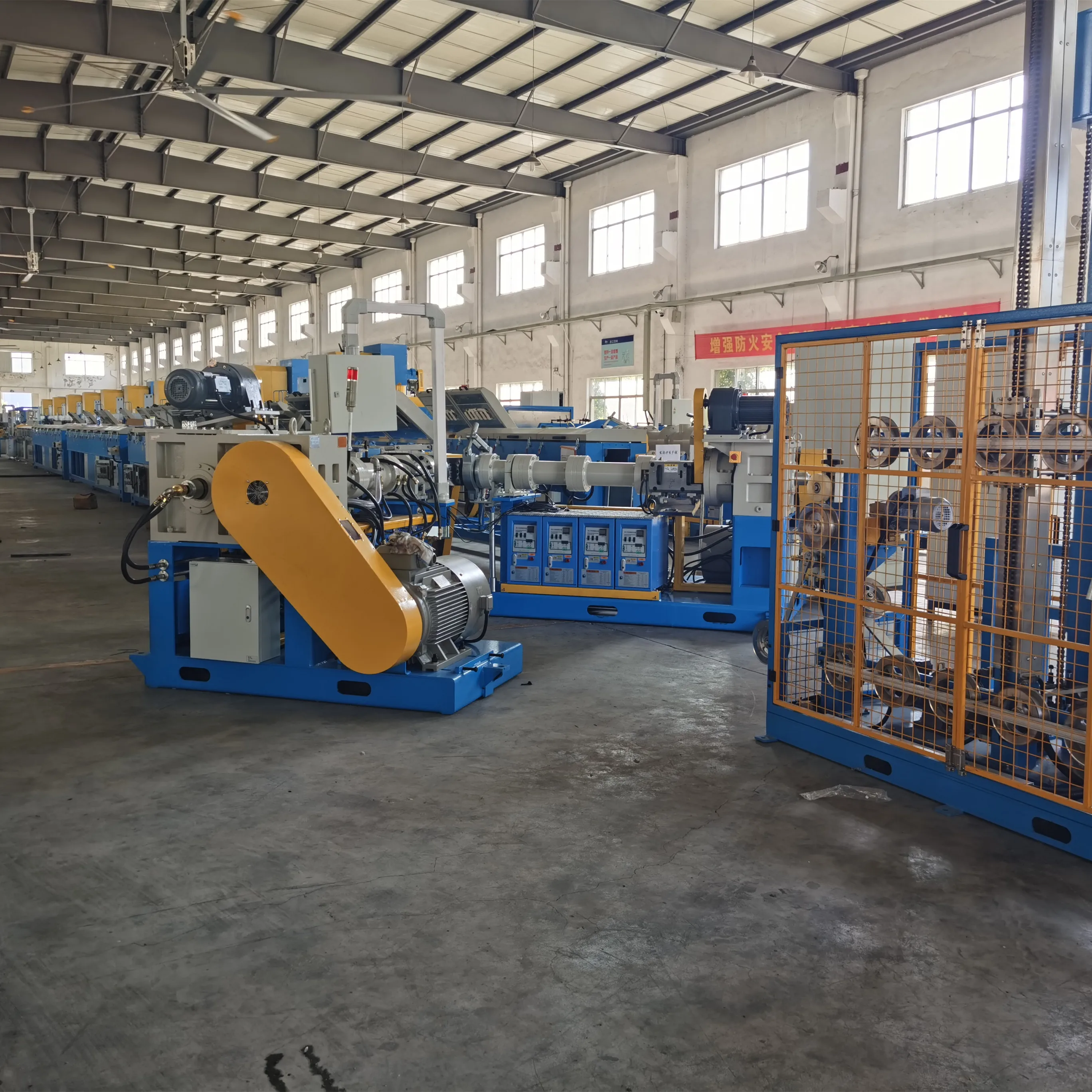epdm co-rubber extrusion microwave vulcanization line rubber machine