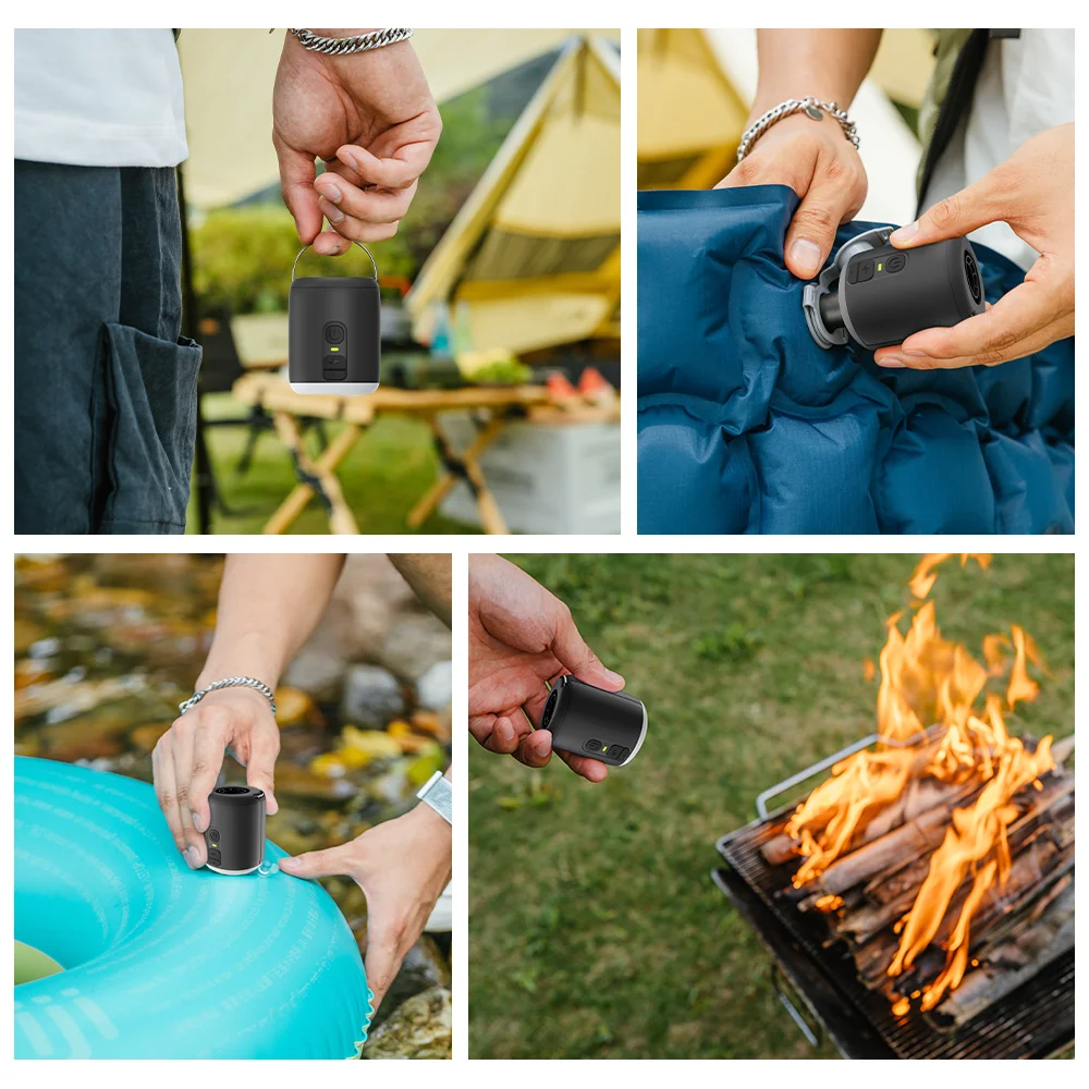 12v 5v dc Electrical Magnetic Battery USB rechargeable Air Mattress Pump