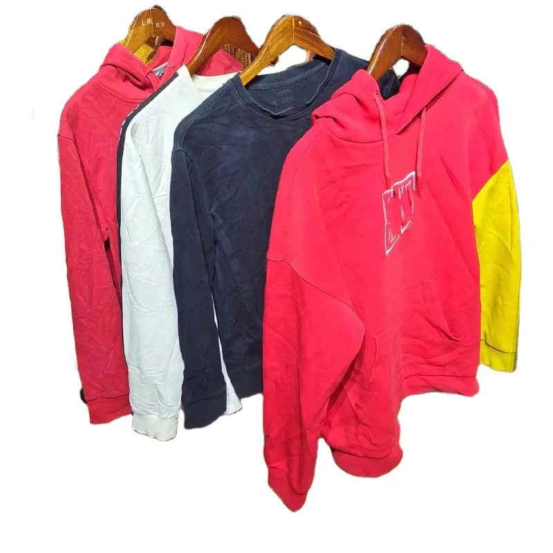 China Supplier Wholesale High Quality Second Hand Woman Clothes Used Clothes Used Branded Jackets And Hoodies Bales