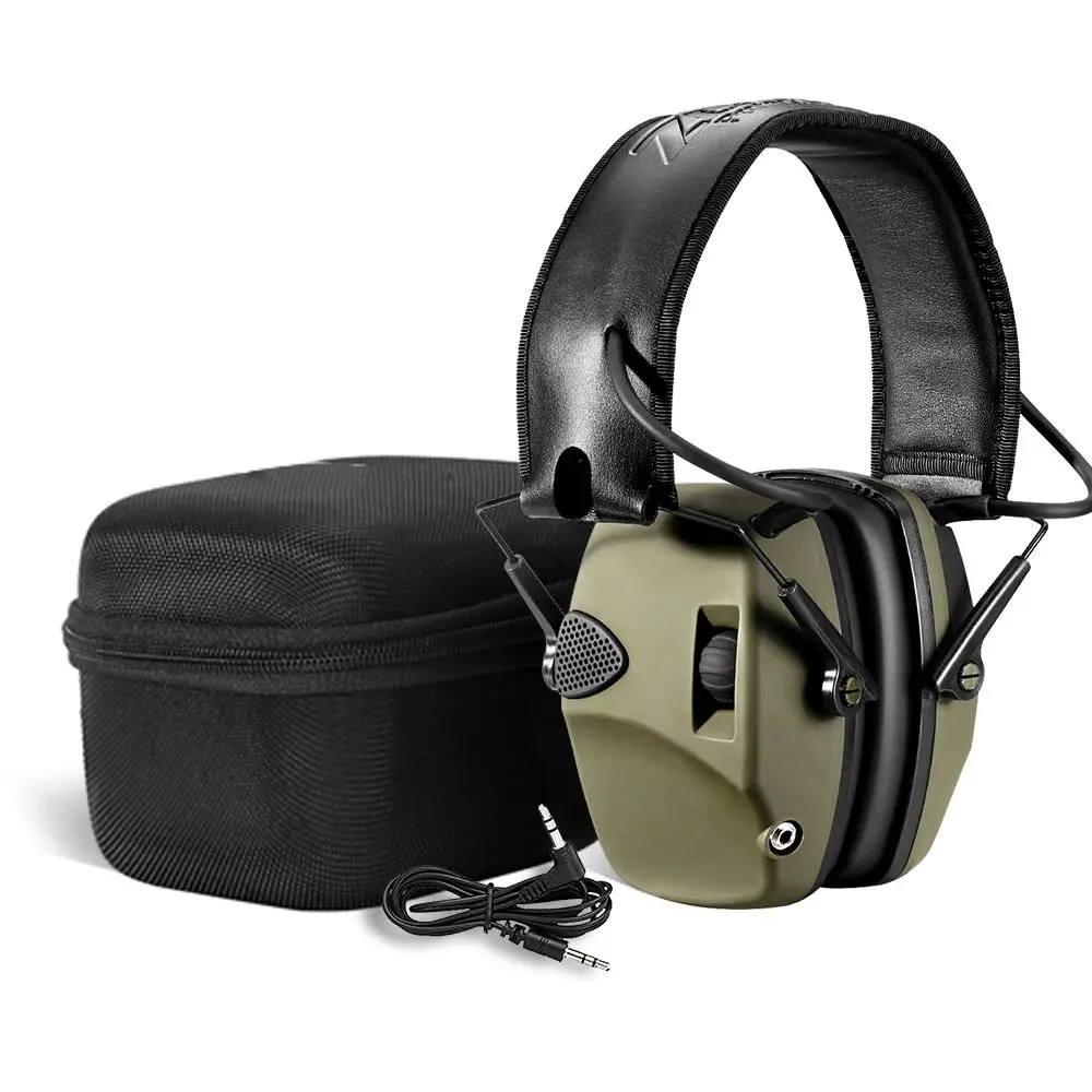 Electronic Earmuff Tactical Ear Protection Tactical Headphone Shooting Earmuff Shooting Hearing Protection