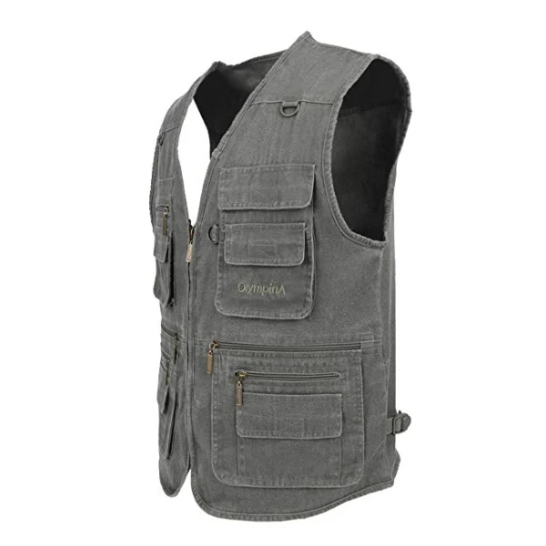 iGift Hot sale outdoor hunting polyester Anti-pilling waterproof fishing vest