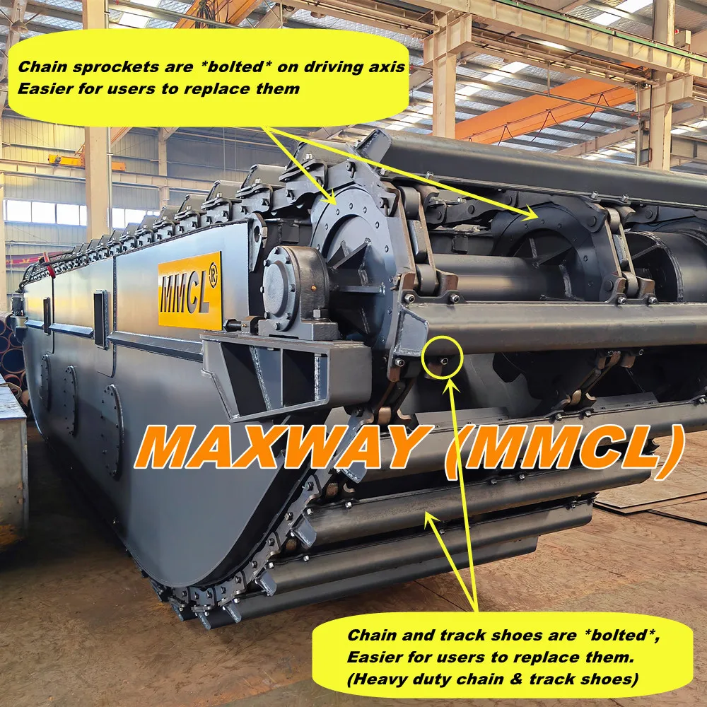 MAXWAY (MMCL) Amphibious Vehicles Undercarriage Hydraulic Extendable and Retracted, Model: MAX300PU-E