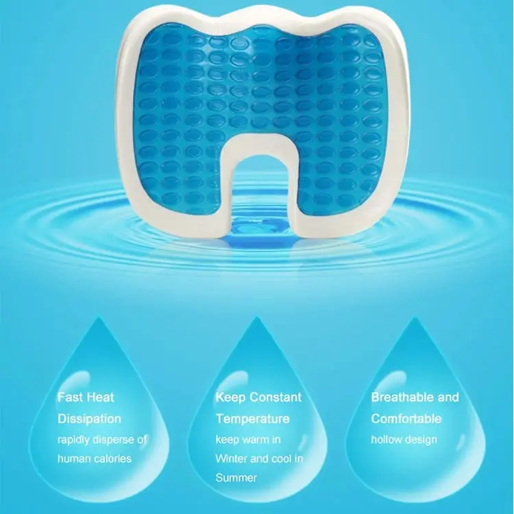 Hanchuan Best Honeycomb Heated Ireland Sharper Image Gel Seat Cushion