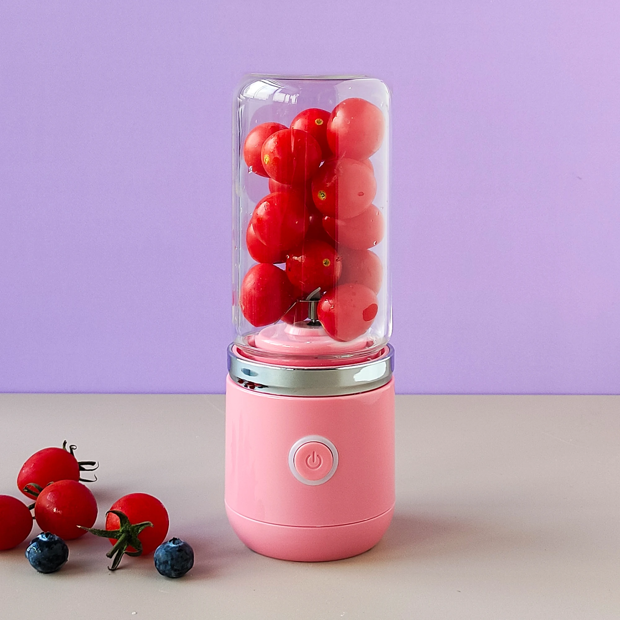 Factory Prices Multifunctional Fruit Wireless Mini Portable Electric Power Hand Blender Juicer Rechargeable Blender