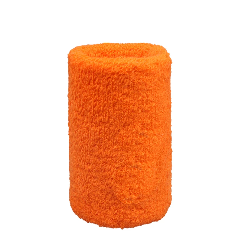 Sports Sweatband Cotton Terry Cloth Wrist Sweat Bands Tennis Fitness Basketball Wristband Wrist Support Protector